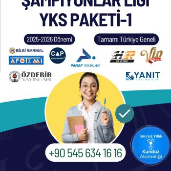 ŞAMPİYONLAR LİGİ YKS PAKETİ-1