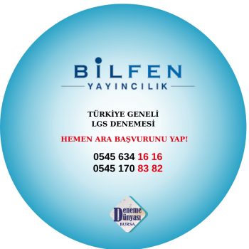 BİLFEN YAYINLARI LGS DENEMESİ 6